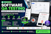 do your website QA testing and report bugs
