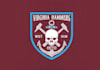 design modern virginia hammers logo