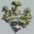 draw fantasy environment, landscape design