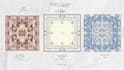 luxury scarf pattern design