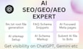 ai SEO, GEO, aeo and generative engine optimization for your website