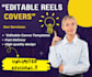create professional instagram reels covers in24 hours