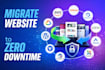 migrate your website or server safely with zero downtime