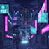 do a cyberpunk anime art