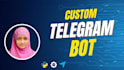 build advanced telegram bots with custom features
