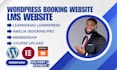redesign wordpress learndash tutor lms website amelia bookly pro scheduler