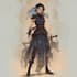 make unique dnd character and dnd character art no ai
