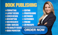 do book publishing, book formatting, kpd book publishing, amazon KDP book