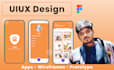 do mobile app ui ux design in figma