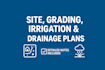 design detailed site, grading, irrigation and drainage plans for your project