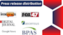 do global PR distribution on top media outlets
