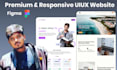 design responsive website UI UX in figma and redesign