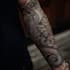 create your custom tribal polynesian tattoo sleeve