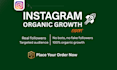 do instagram organic growth and promotion