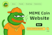 do meme coin meme website and crypto cryptocurrency website