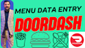create your restaurant menu on doordash