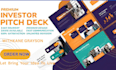 design professional pitch decks and presentation slides