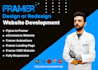 design, develop framer website, figma to framer, framer animations