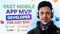 build flutter flutterflow mobile app mvp in 3 to 5 days