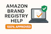 help you get amazon brand registration and brand approval