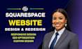 build squarespace website design squarespace redesign squarespace website design