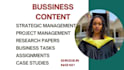 do strategic management, business research, hrm, marketing
