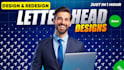 custom redesign creative letter head just in 1 hour