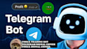 create forex trade copier or bot for mt4 mt5 and telegram, match trader
