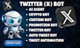 do custom twitter bot ai tweet automation grok ai openai chatgpt agent api x bot