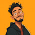draw a cartoon portrait