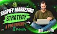 shopify design, dropshipping, redesign, shopify pod store, klaviyo marketing VA
