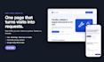 build a one page website in html for your offer