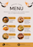 design modern menu restaurant menu digital menu