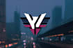 create custom futuristic cyberpunk, mech, y2k logo design