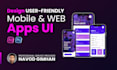 design your user friendly app UI using adobe xd