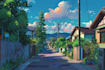 make you cinematic anime with animated background