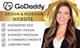 godaddy website design godaddy website redesign website design