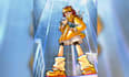 draw digital character illustration in y2k, urban style