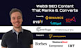 write SEO articles and blogs on crypto, web3, saas, tech, finance