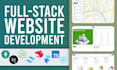 do any fullstack website development