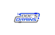 designed drain cleaning repair company logo