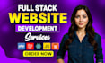 fix develop and upgrade next js react laravel web apps, full stack developer