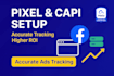 facebook pixel and conversion API setup for accurate tracking