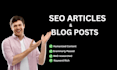 do article writing, blog post writing, copywriting as website seo content writer