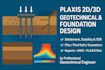 do geotechnical and foundation design in plaxis 2d and 3d