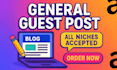 publish guest posts on general sites backlinks on high da DR