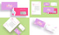 do unique business card and stationary design