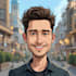 create simple cartoon portrait