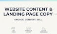 write SEO website content and landing page copy