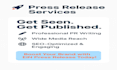 do press release writing and distribution via ein presswire, public relations